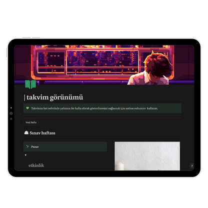 Estetik Yeşil Planlayıcı
